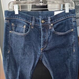 Rag & Bone Deep Indigo Straight Jeans